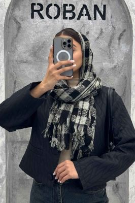 کت فریال یقه گرد جیب فیلتو