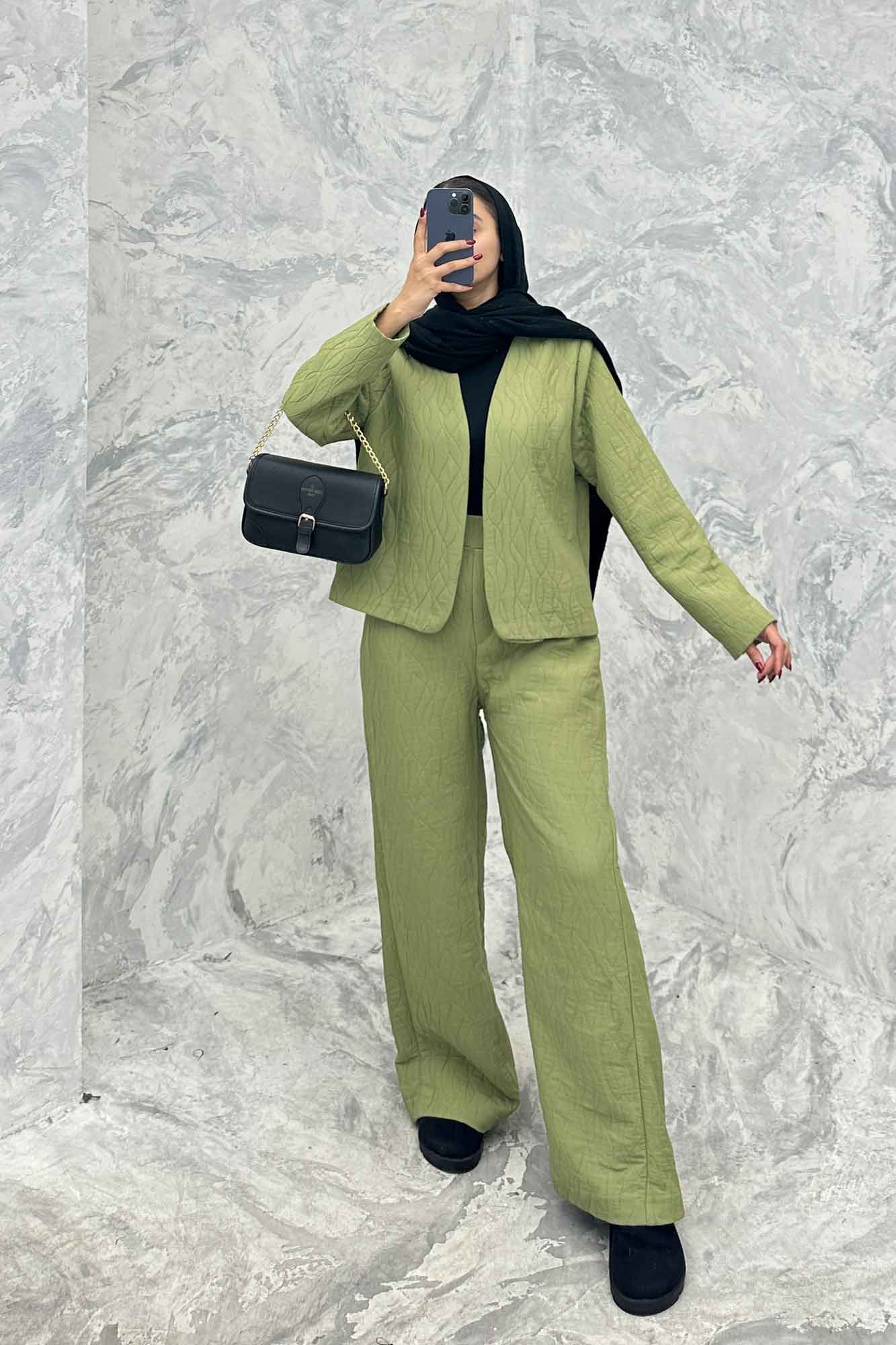 ست مینیمال کت و شلوار فریال آذین