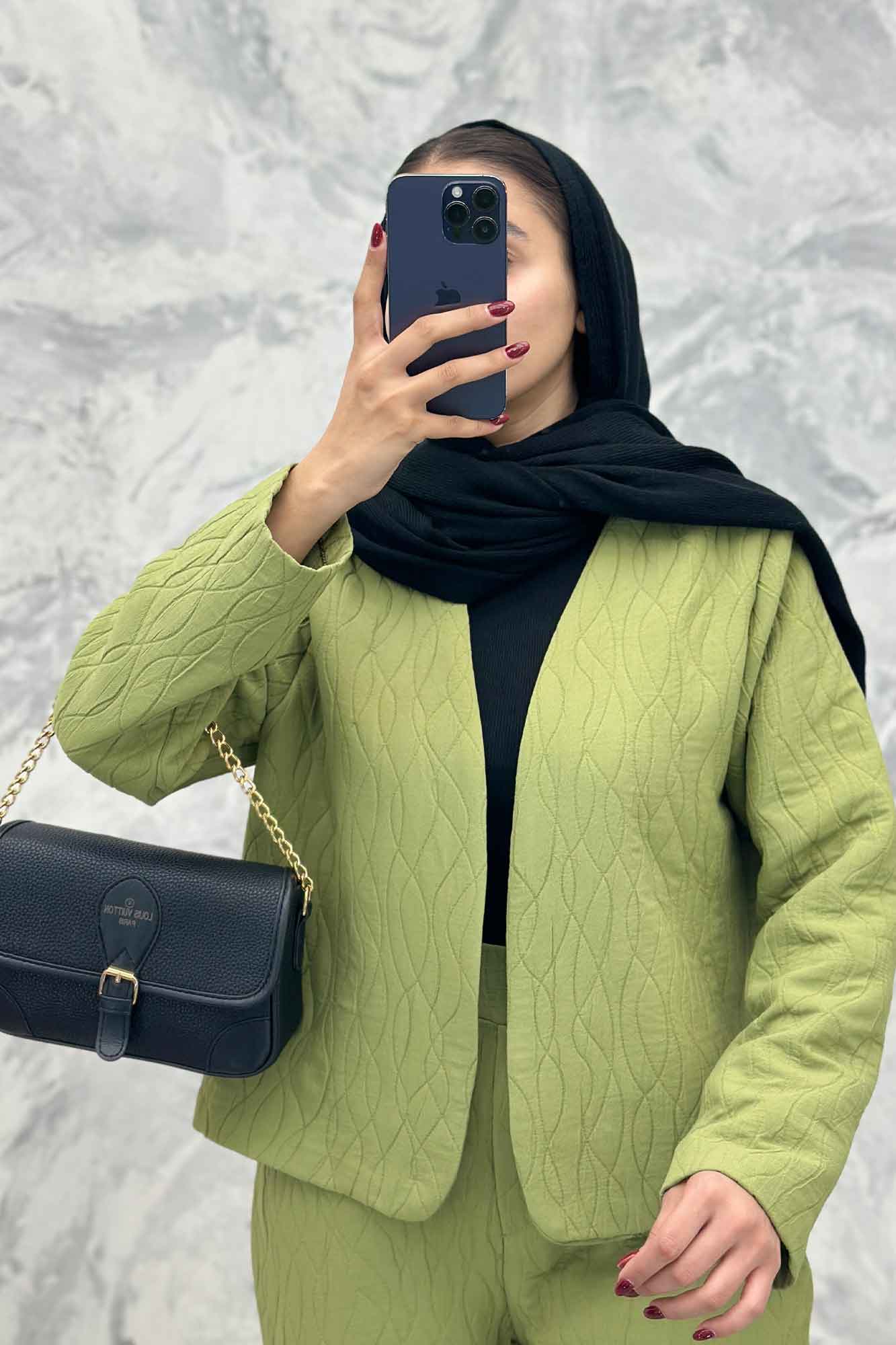 ست مینیمال کت و شلوار فریال آذین