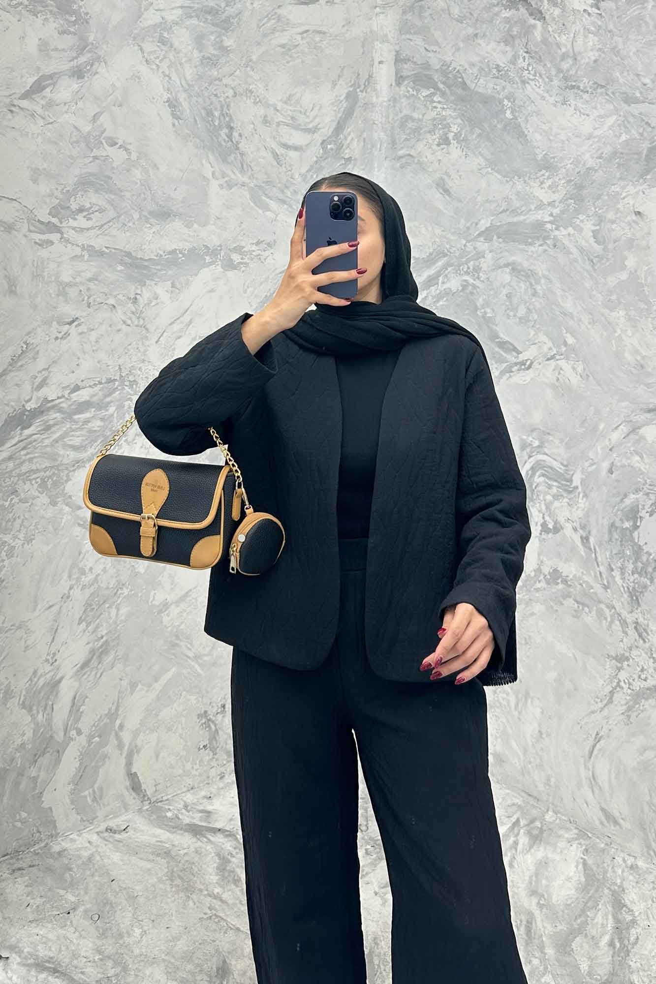 ست مینیمال کت و شلوار فریال آذین