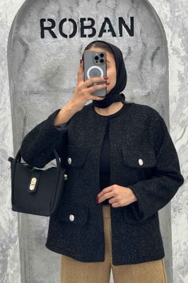 کت چهار جیب لمزور زیگزاگ