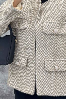 کت چهار جیب لمزور زیگزاگ