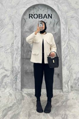 کت چهار جیب لمزور زیگزاگ