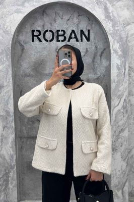 کت چهار جیب لمزور زیگزاگ