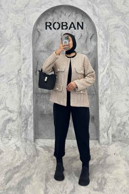 کت چهار جیب لمزور زیگزاگ