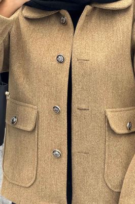 کت فوتر دو جیب پاکتی ZHOOBI