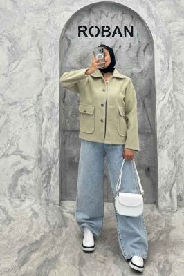 کت فوتر دو جیب پاکتی ZHOOBI