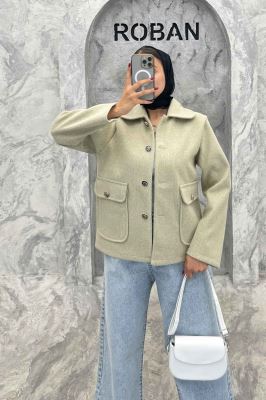 کت فوتر دو جیب پاکتی ZHOOBI