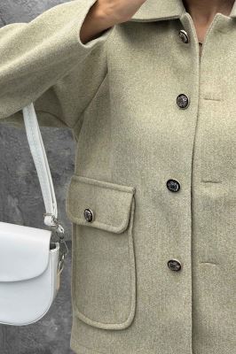 کت فوتر دو جیب پاکتی ZHOOBI