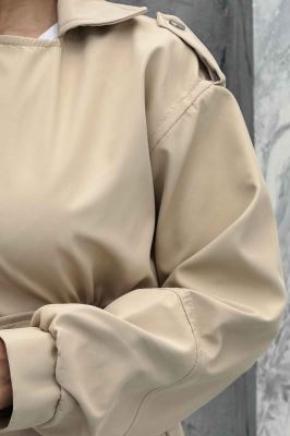 بارانی سانتانا جلو زیپ