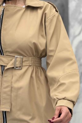 بارانی سانتانا جلو زیپ