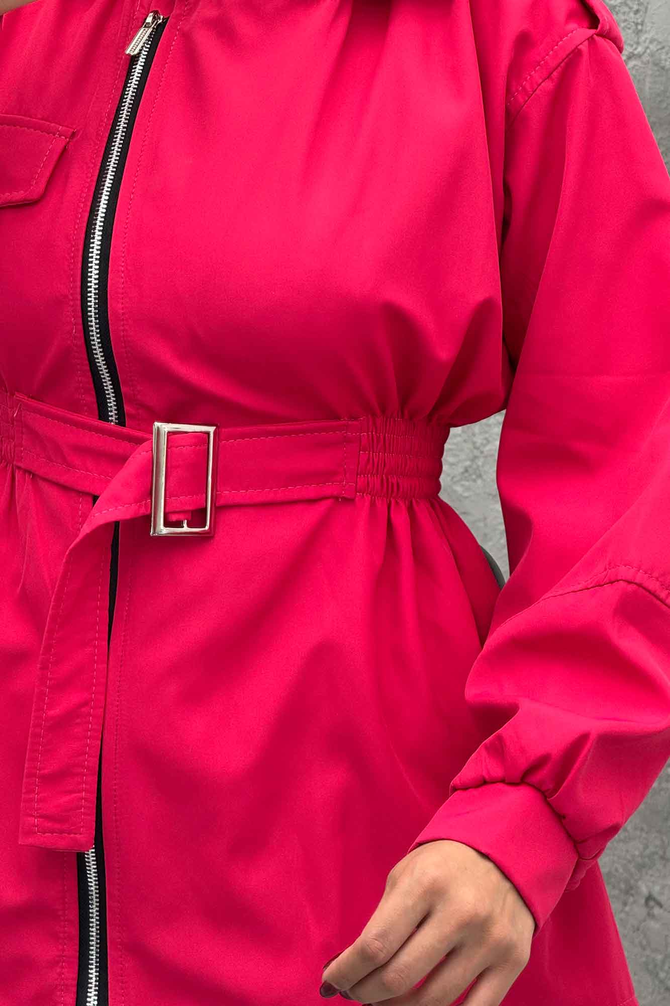 بارانی سانتانا جلو زیپ