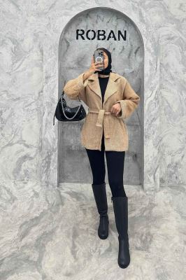 کت مینیمال جناقی آستردار