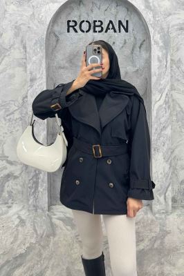 بارانی سانتانا آستین کمربندی