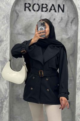 بارانی سانتانا آستین کمربندی