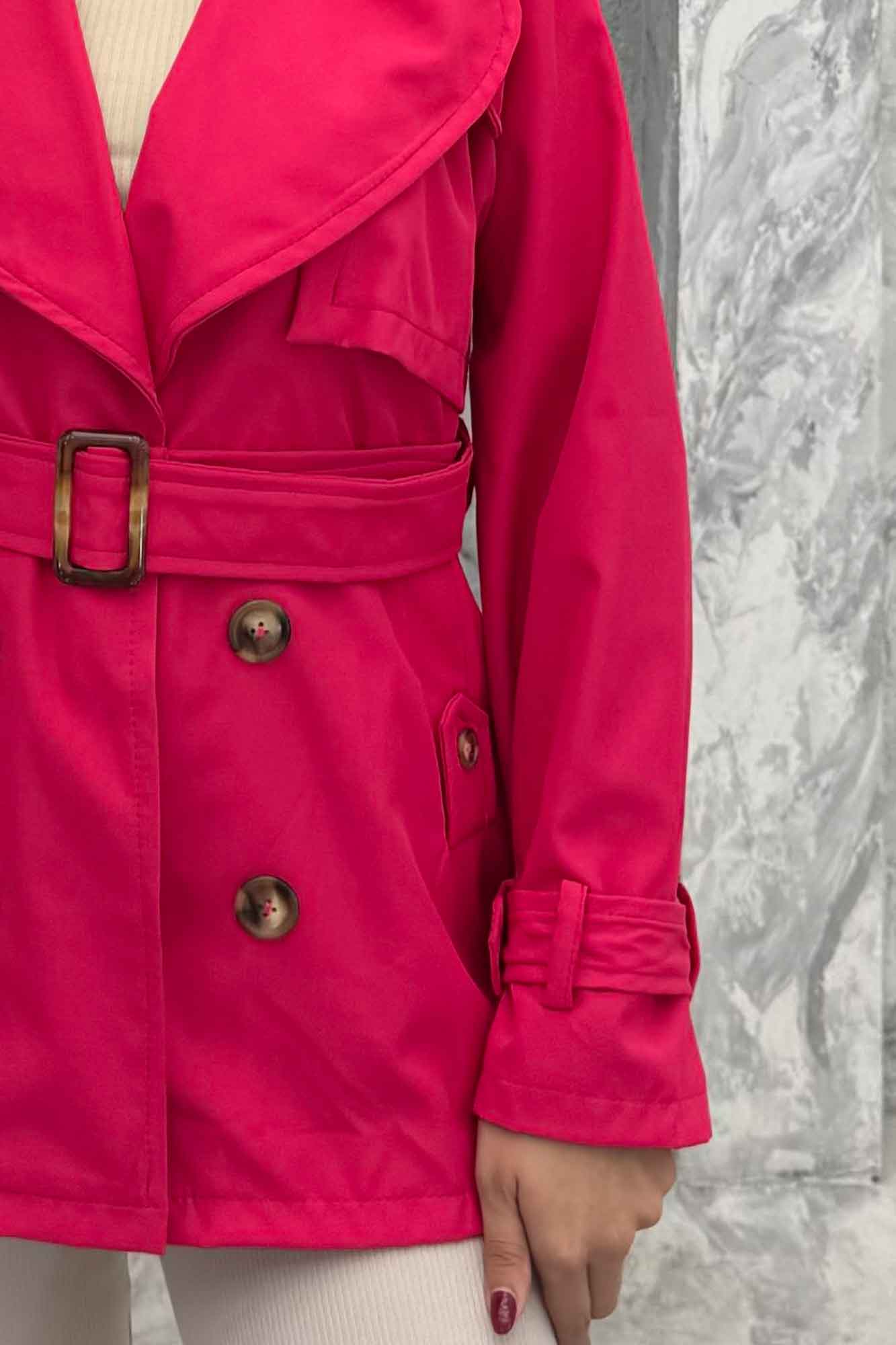 بارانی سانتانا آستین کمربندی