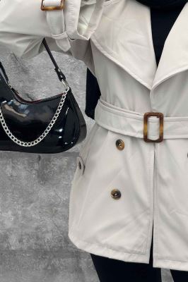 بارانی سانتانا آستین کمربندی