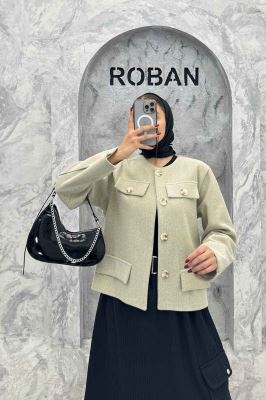 کت کوتاه فوتر طرح جیب آنیل