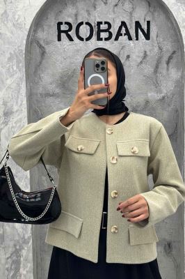 کت کوتاه فوتر طرح جیب آنیل