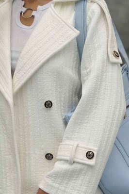 کت دو جیب فیتیله چهار دکمه DIAMANTE طرح راه راه