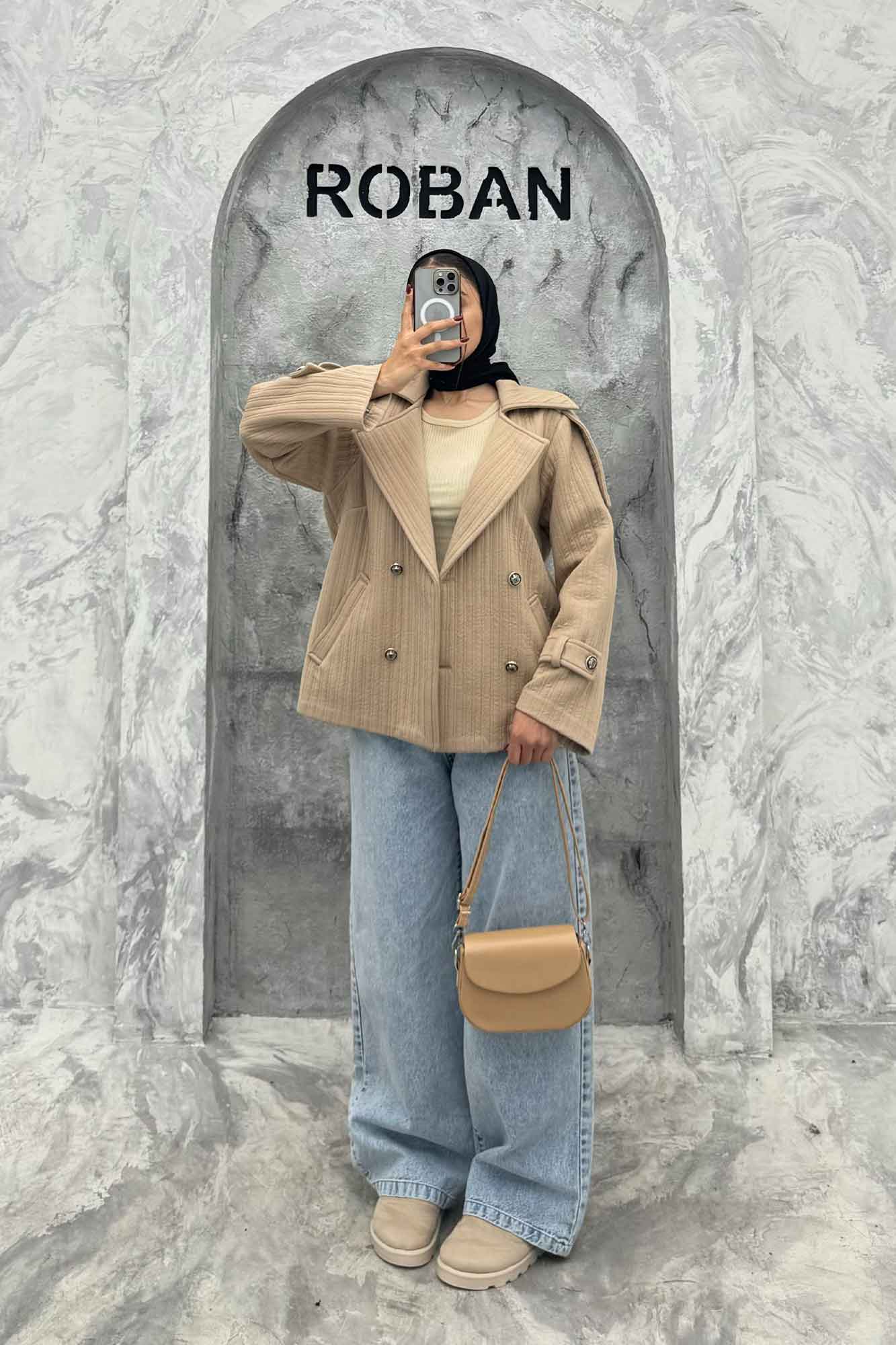 کت دو جیب فیتیله چهار دکمه DIAMANTE طرح راه راه