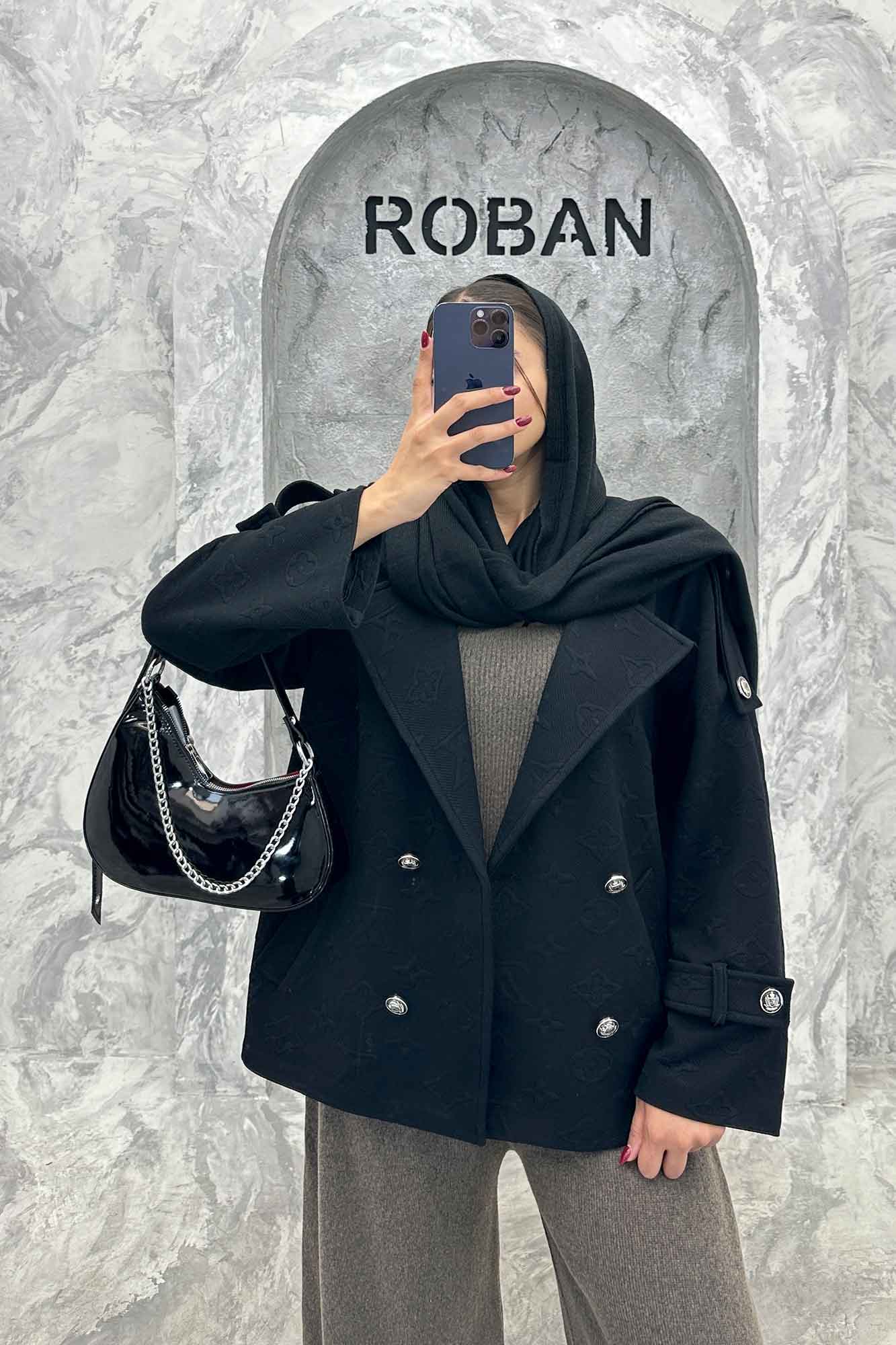 کت دو جیب فیتیله چهار دکمه DIAMANTE طرح LV