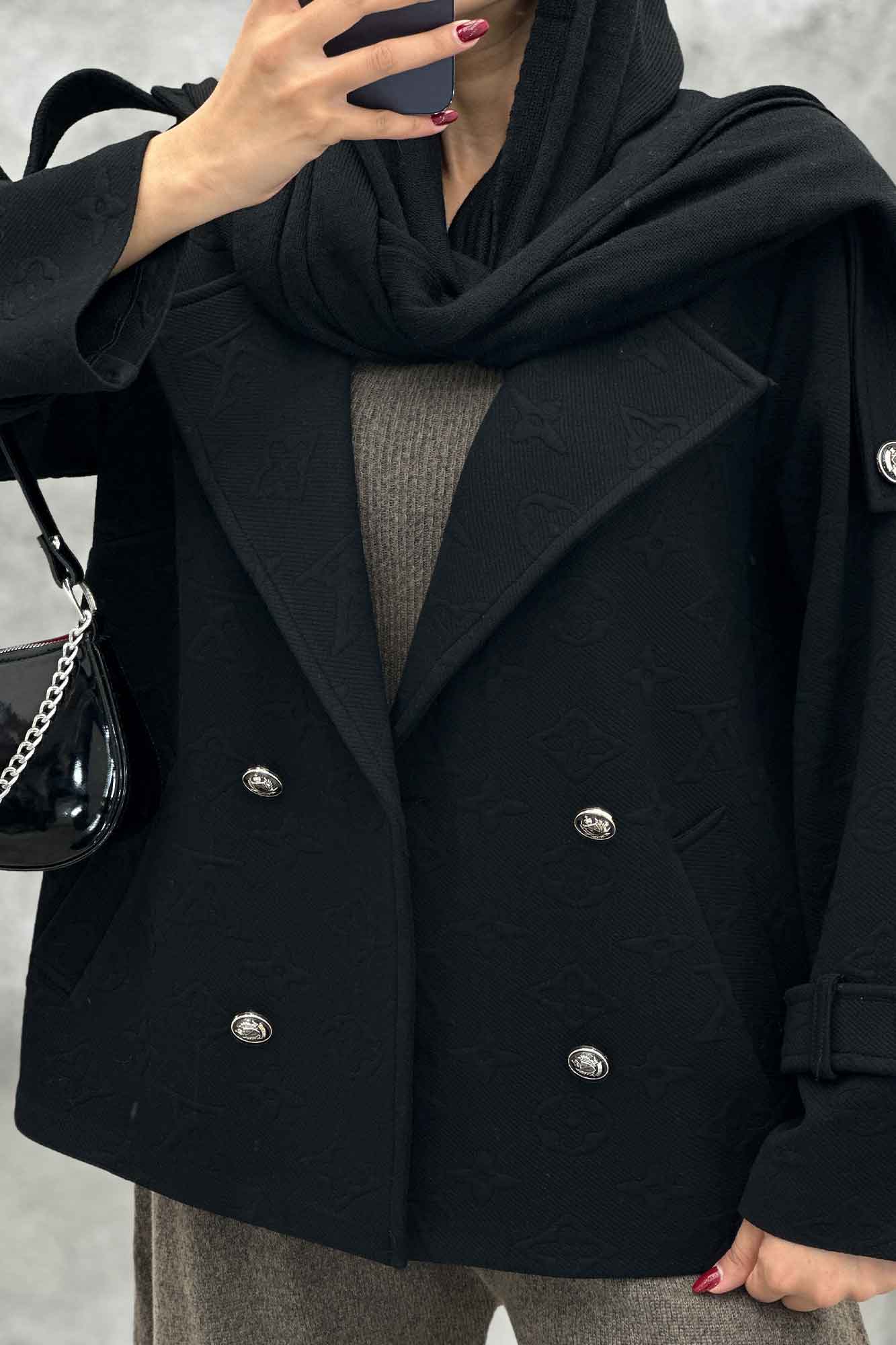 کت دو جیب فیتیله چهار دکمه DIAMANTE طرح LV