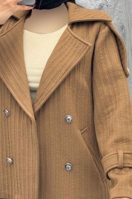 کت دو جیب فیتیله چهار دکمه DIAMANTE طرح راه راه