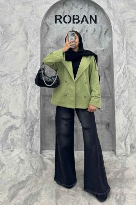 کت دو جیب فیتیله چهار دکمه DIAMANTE طرح DIOR