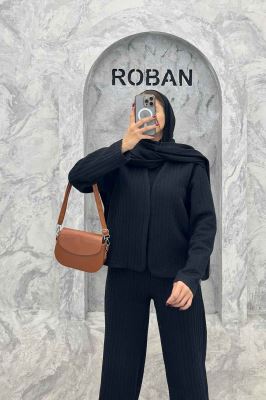 ست مینیمال کت و شلوار فیتیله آیسل