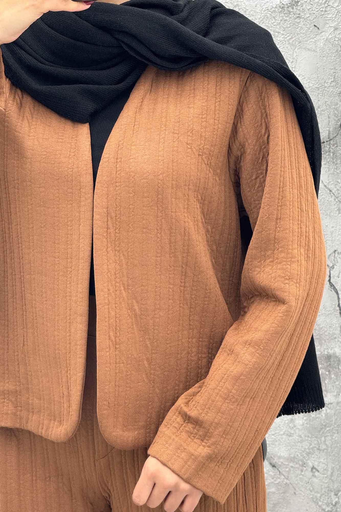 ست مینیمال کت و شلوار فیتیله آیسل