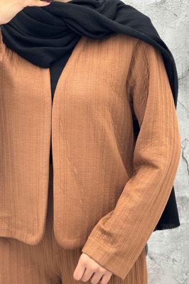 ست مینیمال کت و شلوار فیتیله آیسل