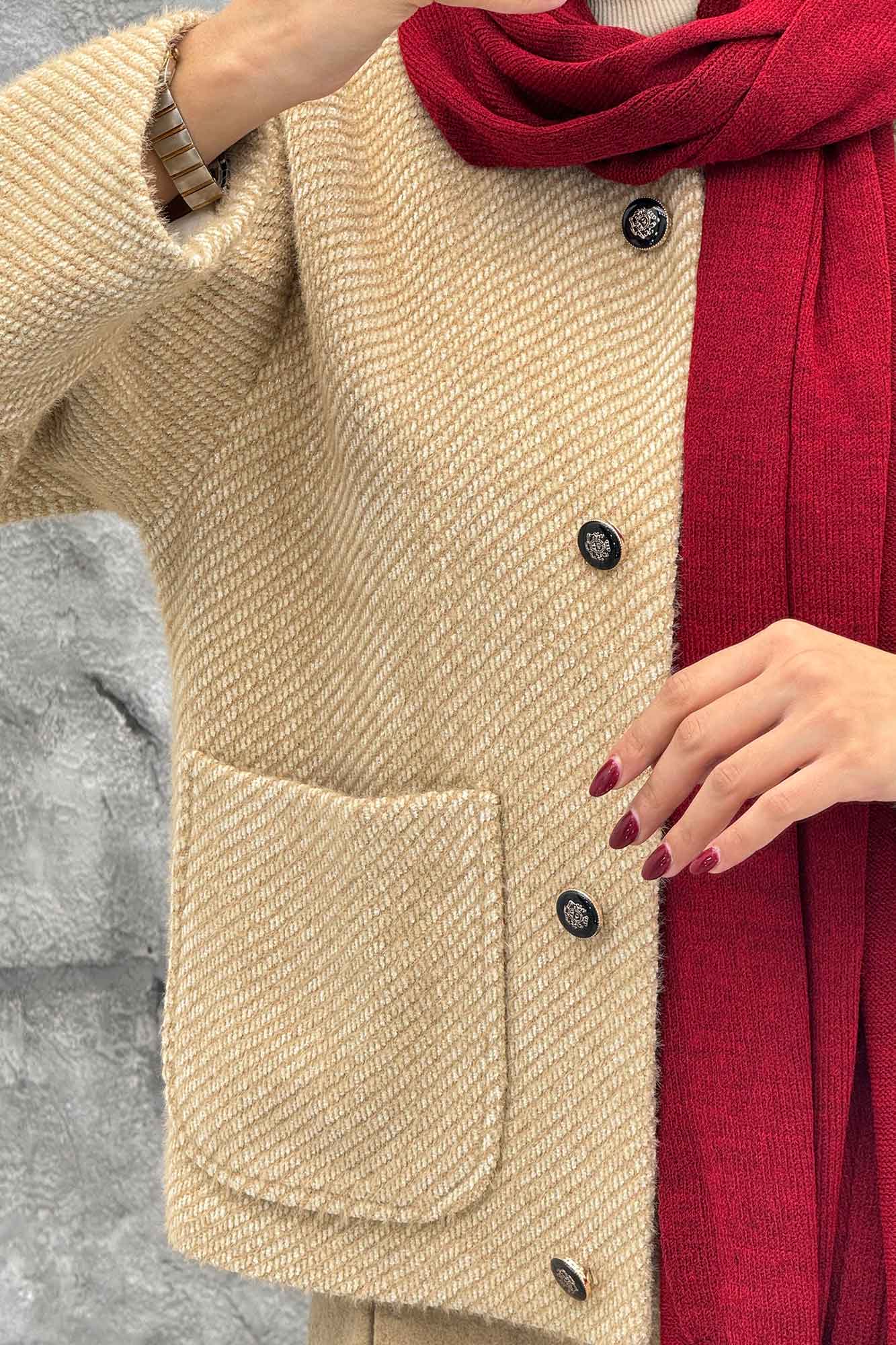 کت دو جیب لمزور آستر دار CIEL