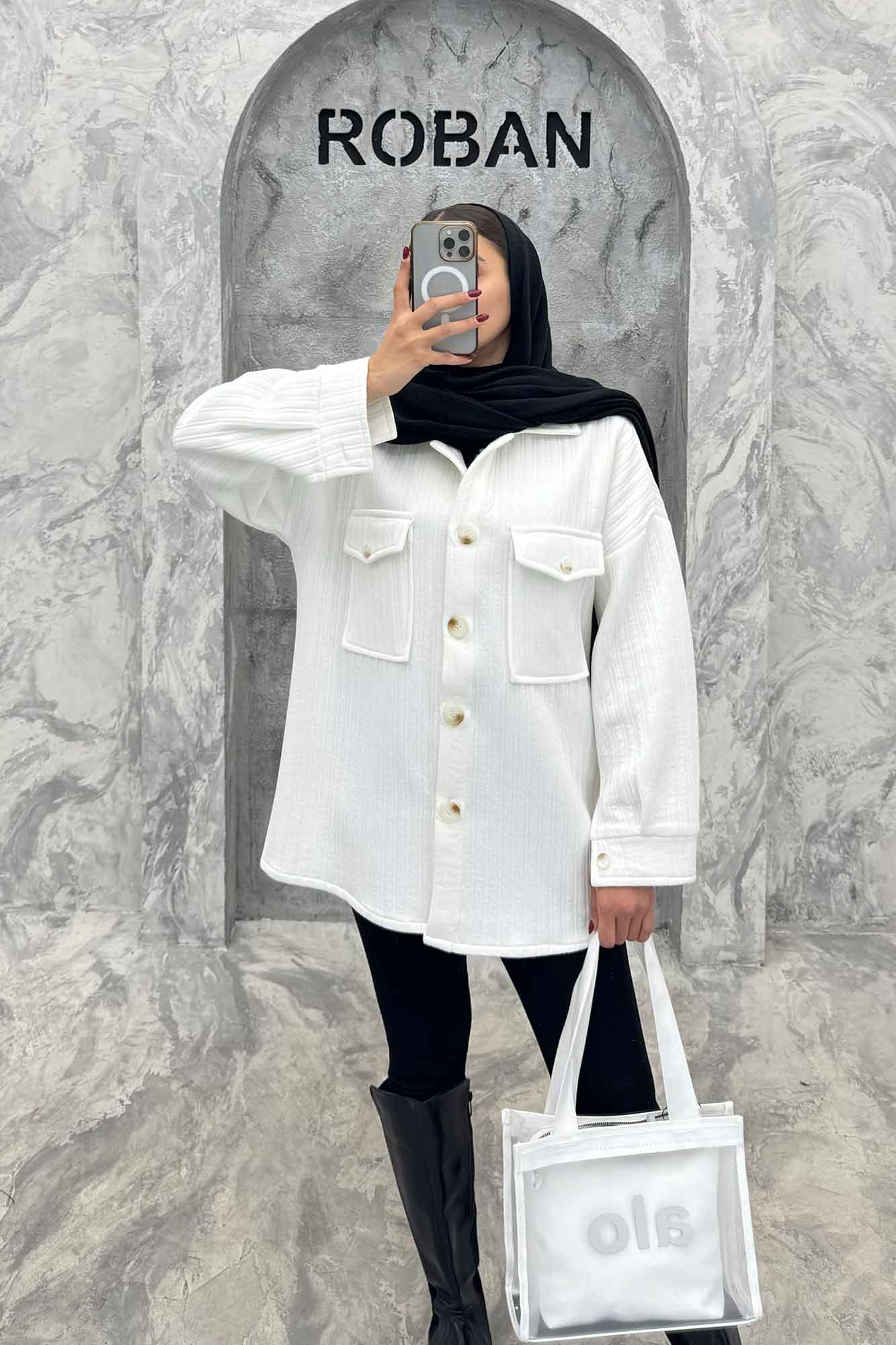 کت دو جیب پاکتی فیتیله راه راه