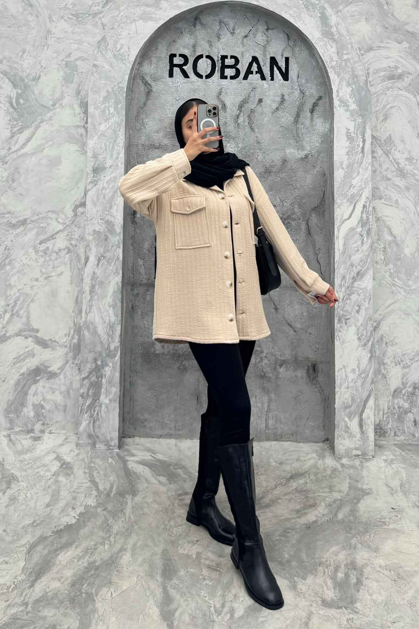 کت دو جیب پاکتی فیتیله راه راه