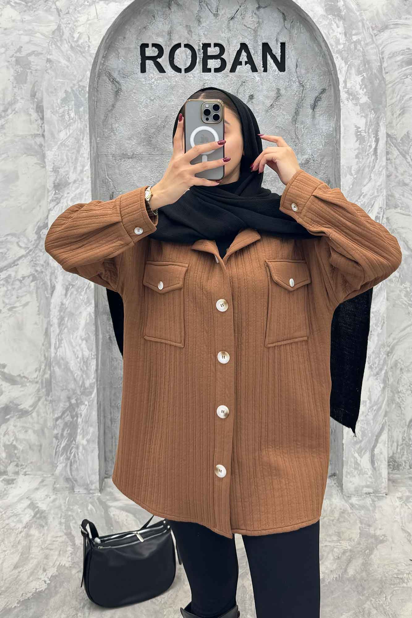 کت دو جیب پاکتی فیتیله راه راه