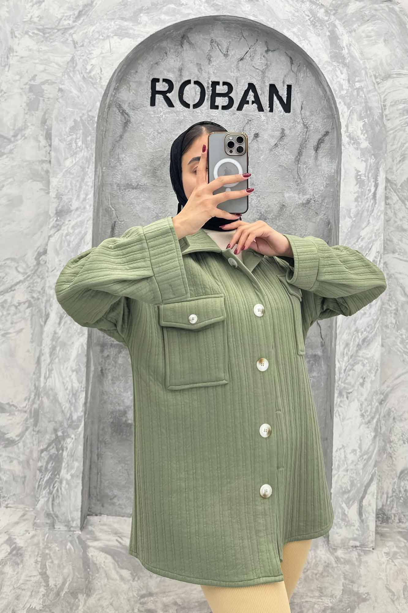 کت دو جیب پاکتی فیتیله راه راه