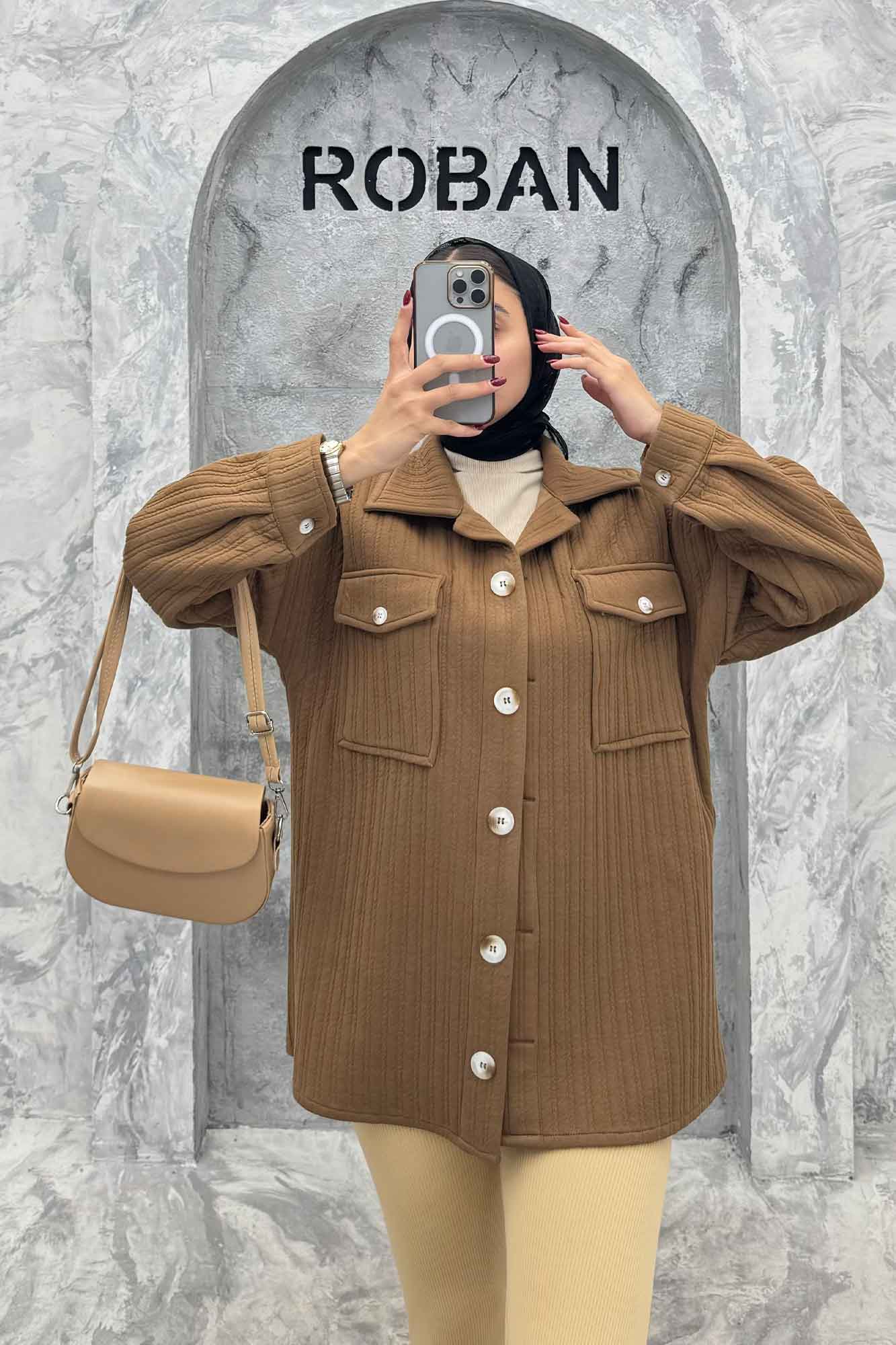 کت دو جیب پاکتی فیتیله راه راه