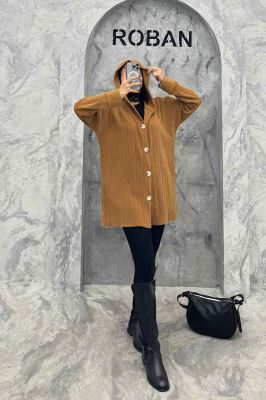 سویشرت کلاهدار مراکشی طرح دار