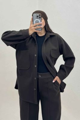 کت و شلوار فوتر جیب تا ب تا موژان