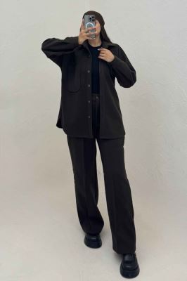 کت و شلوار فوتر جیب تا ب تا موژان