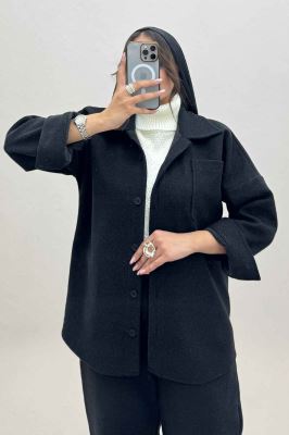 ست پالتو و شلوار فوتر تک جیب DELSA