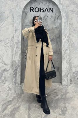 بارانی کمرگت سانتانا بلند زارا