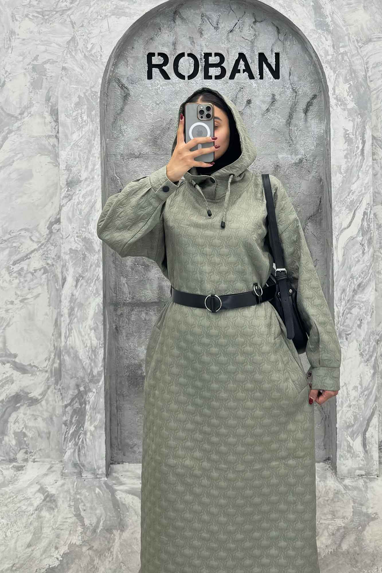 کفتان بلند فریال کلاهدار