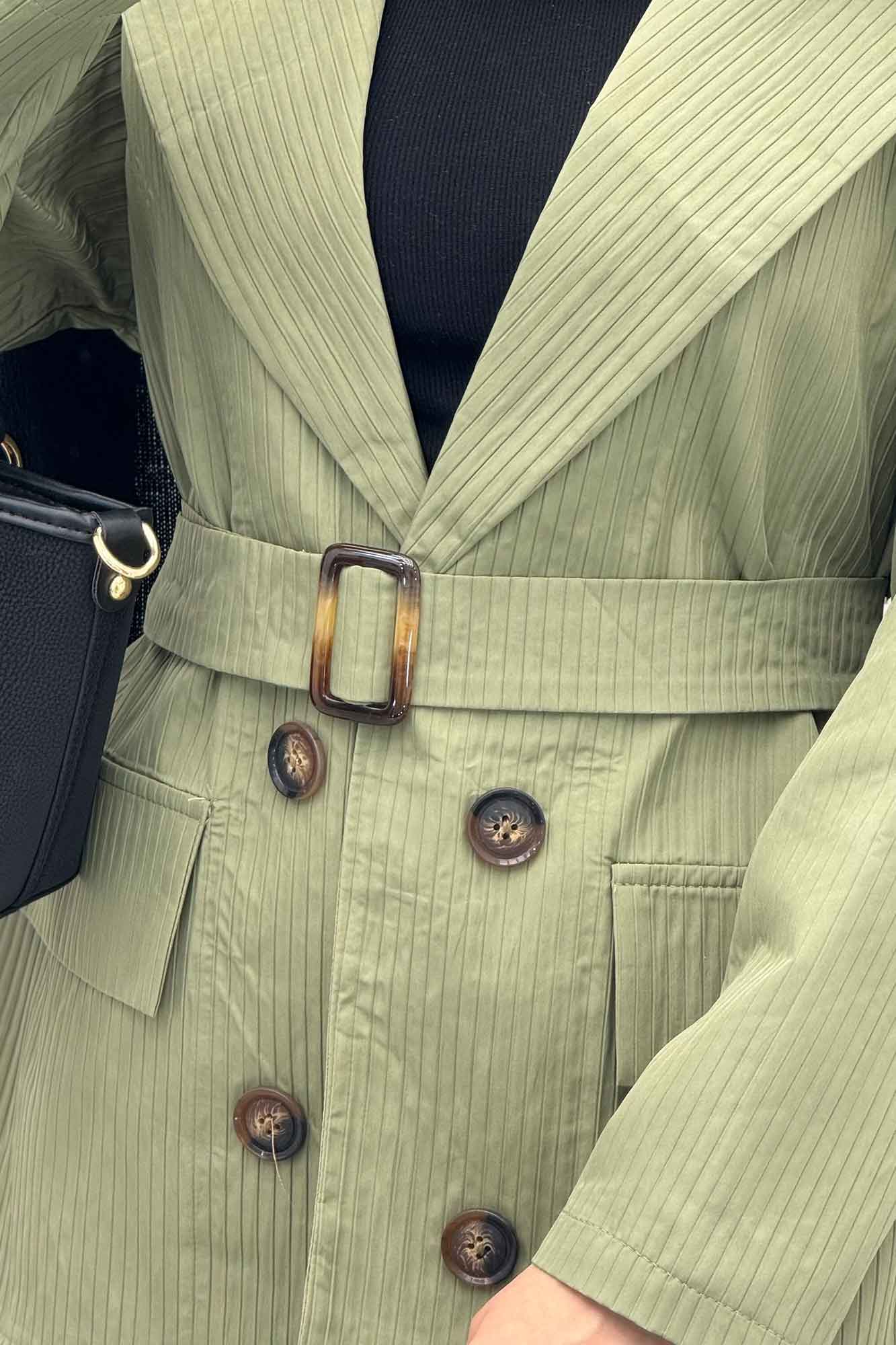 کت ملبورن پیلیسه آستردار چهار دکمه