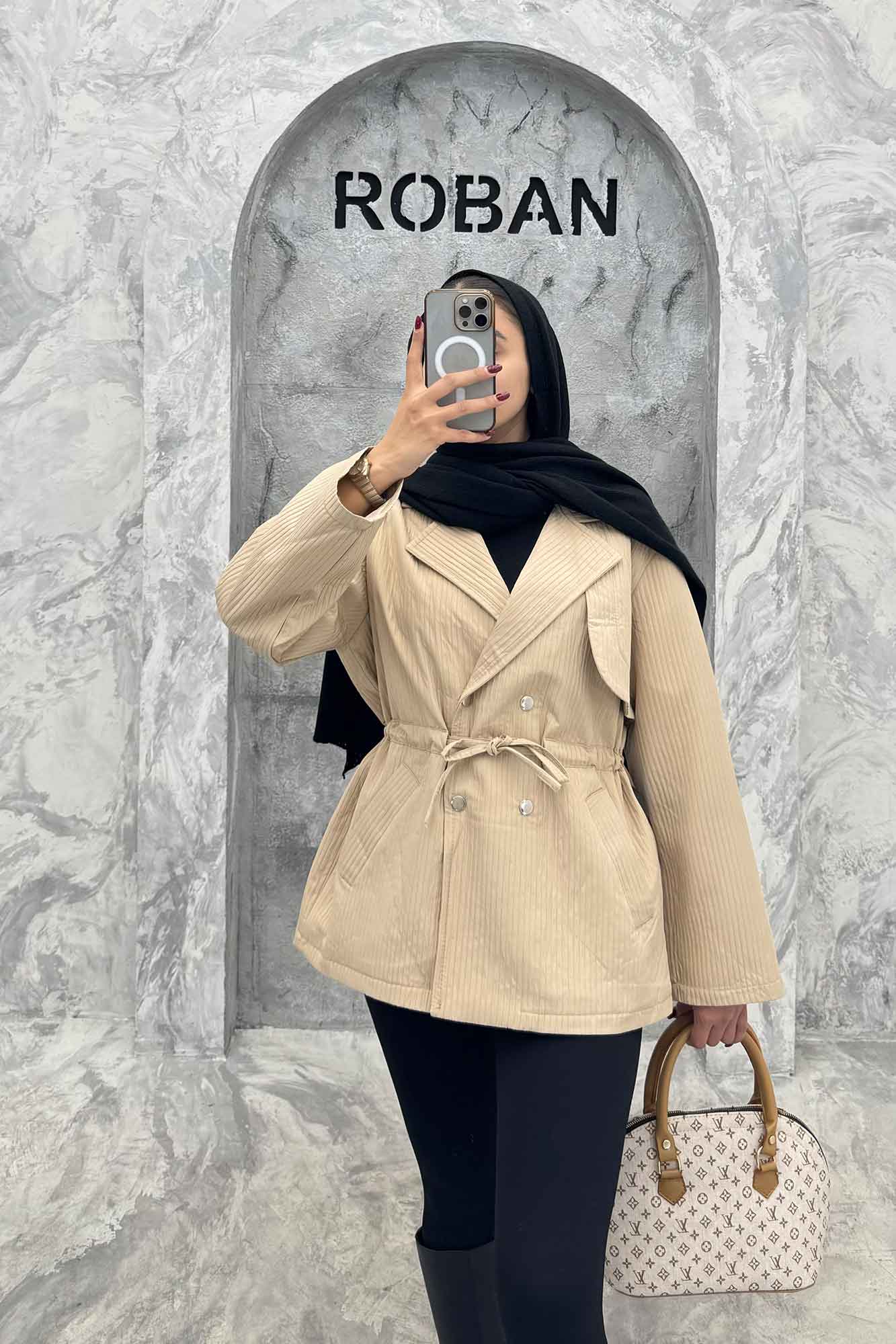 کت ملبورن پیلیسه کمرگت آستردار