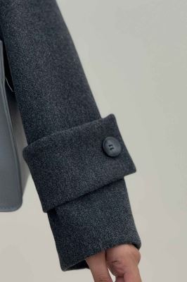 پالتو فوتر یقه انگلیسی پهن ADRIAN