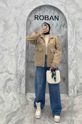 JACKET زنانه فوتر چهار جیب