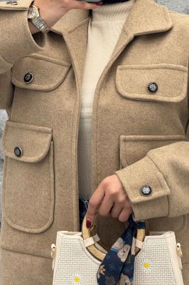 JACKET زنانه فوتر چهار جیب