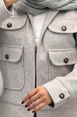 JACKET زنانه فوتر چهار جیب